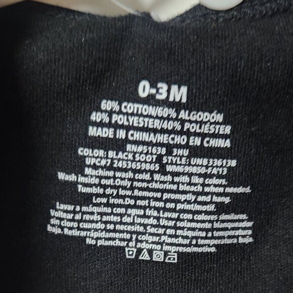 Fall Baby 0-3 Months Long Sleeve "My first Halloween" Bodysuit - Picture 4 of 4